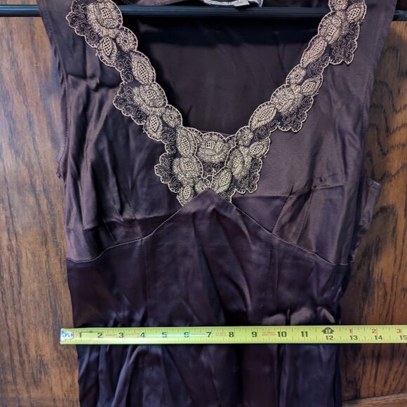 Vintage Nanette Lepore Tank Top ASO Buffy Summers in Brown - Picture 4 of 5